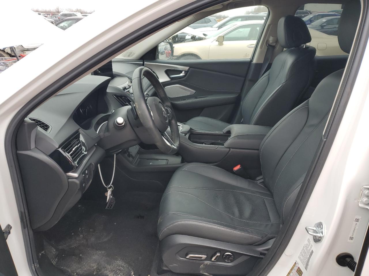 2022 Acura RDX VIN 5J8TC2H53NL017284 Copart auction photo, front end / side damage thumbnail 7