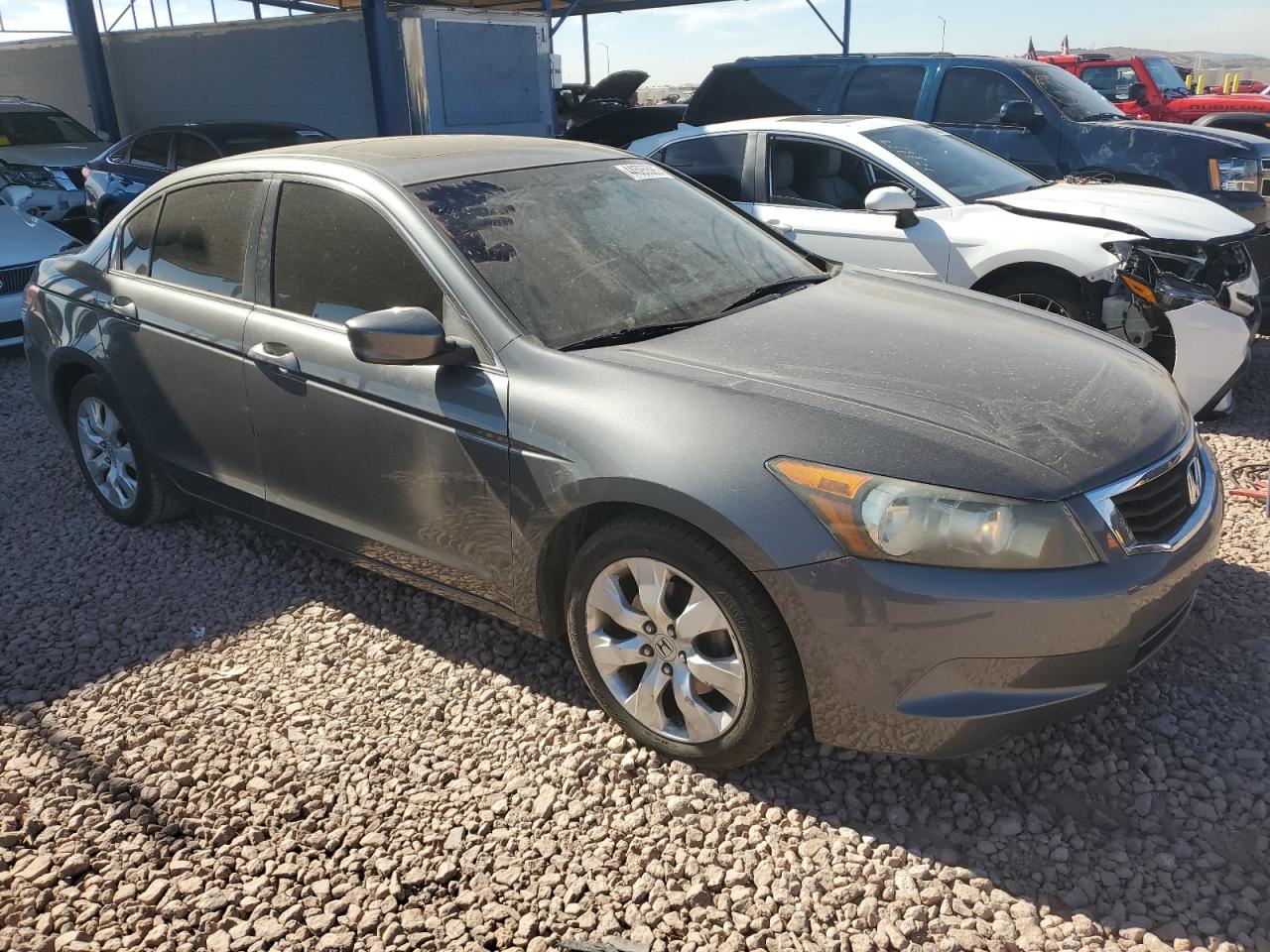 2009 Honda Accord VIN 1HGCP26769A032260 Copart auction photo, side / rear end damage thumbnail 4