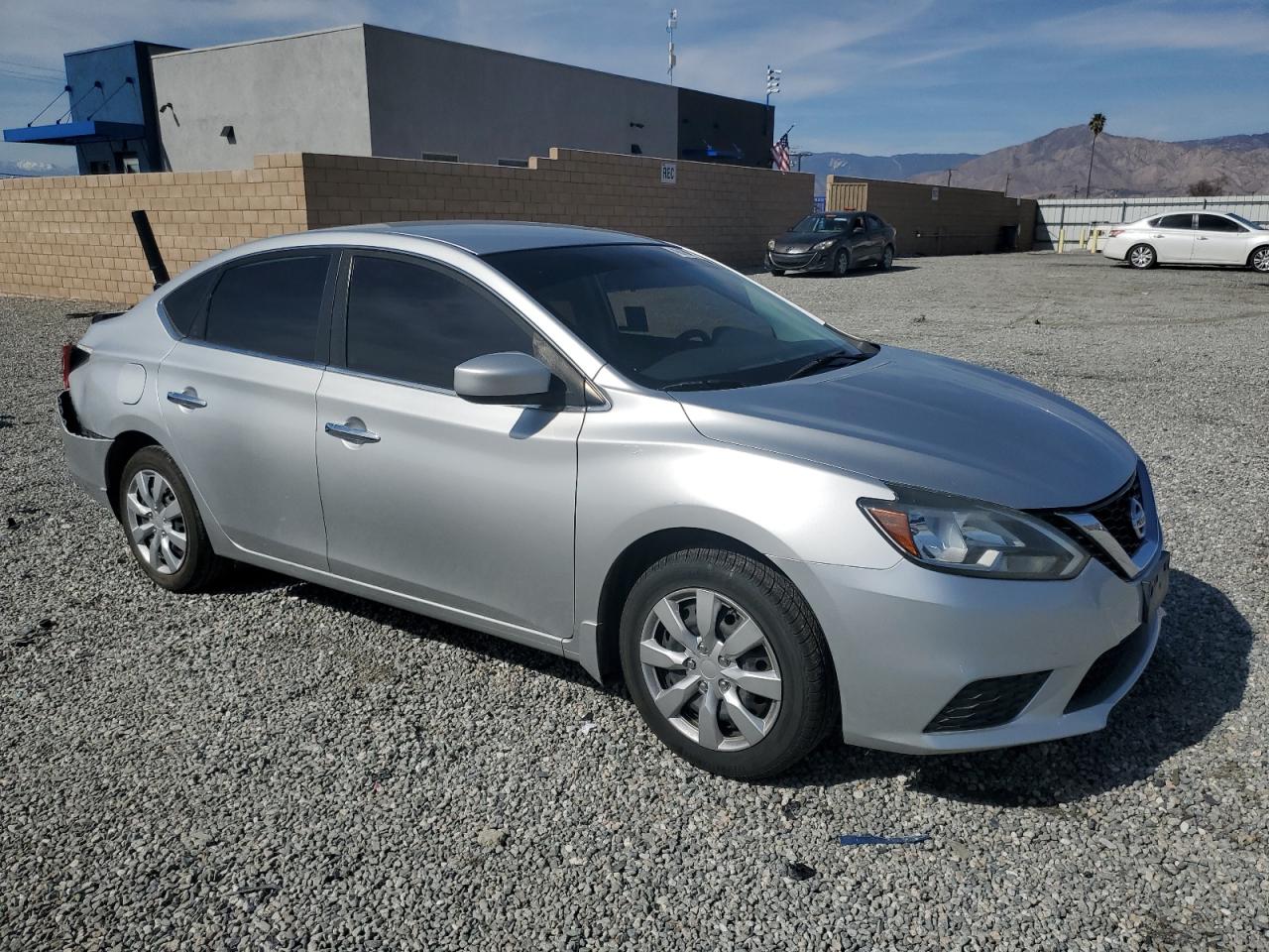 2017 Nissan Sentra VIN 3N1AB7APXHY243600 Copart auction photo, rear end damage thumbnail 4