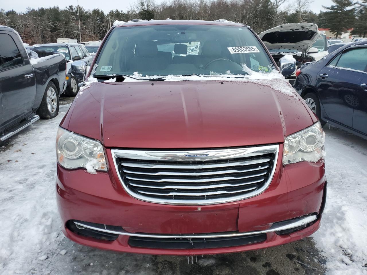 2016 Chrysler Town & Country VIN 2C4RC1GG8GR121964 Copart auction photo, rear end damage thumbnail 5