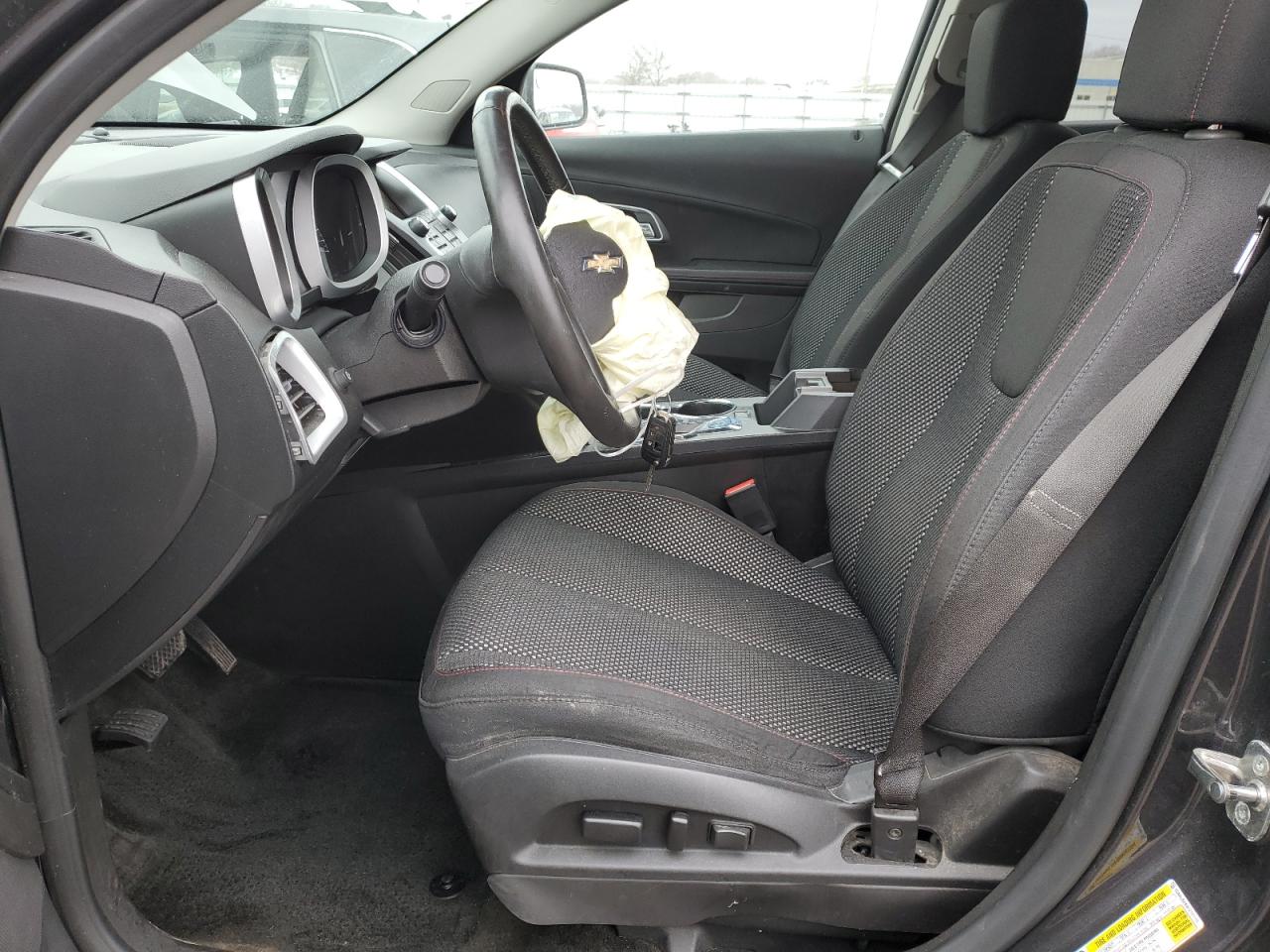 2015 Chevrolet Equinox VIN 1GNALBEK0FZ141115 Copart auction photo, front end damage thumbnail 7