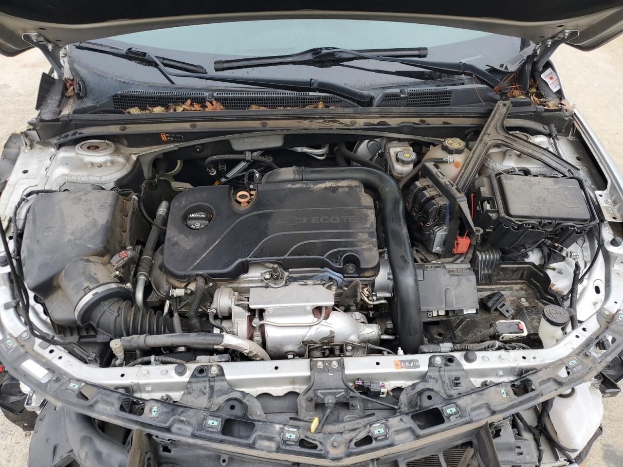 2017 Chevrolet Malibu VIN 1G1ZB5ST9HF197077 Copart auction photo, front end / side damage thumbnail 12