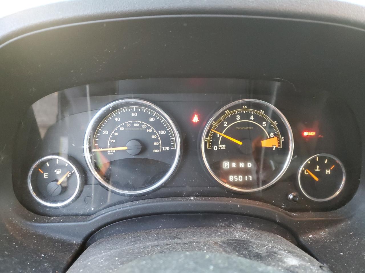2014 Jeep Compass VIN 1C4NJDEBXED760473 Copart auction photo, front end damage thumbnail 9