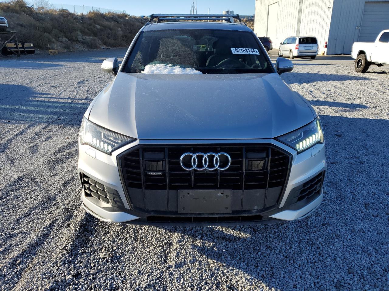 2020 Audi Q7 VIN WA1VXAF74LD004037 Copart auction photo, side damage thumbnail 5