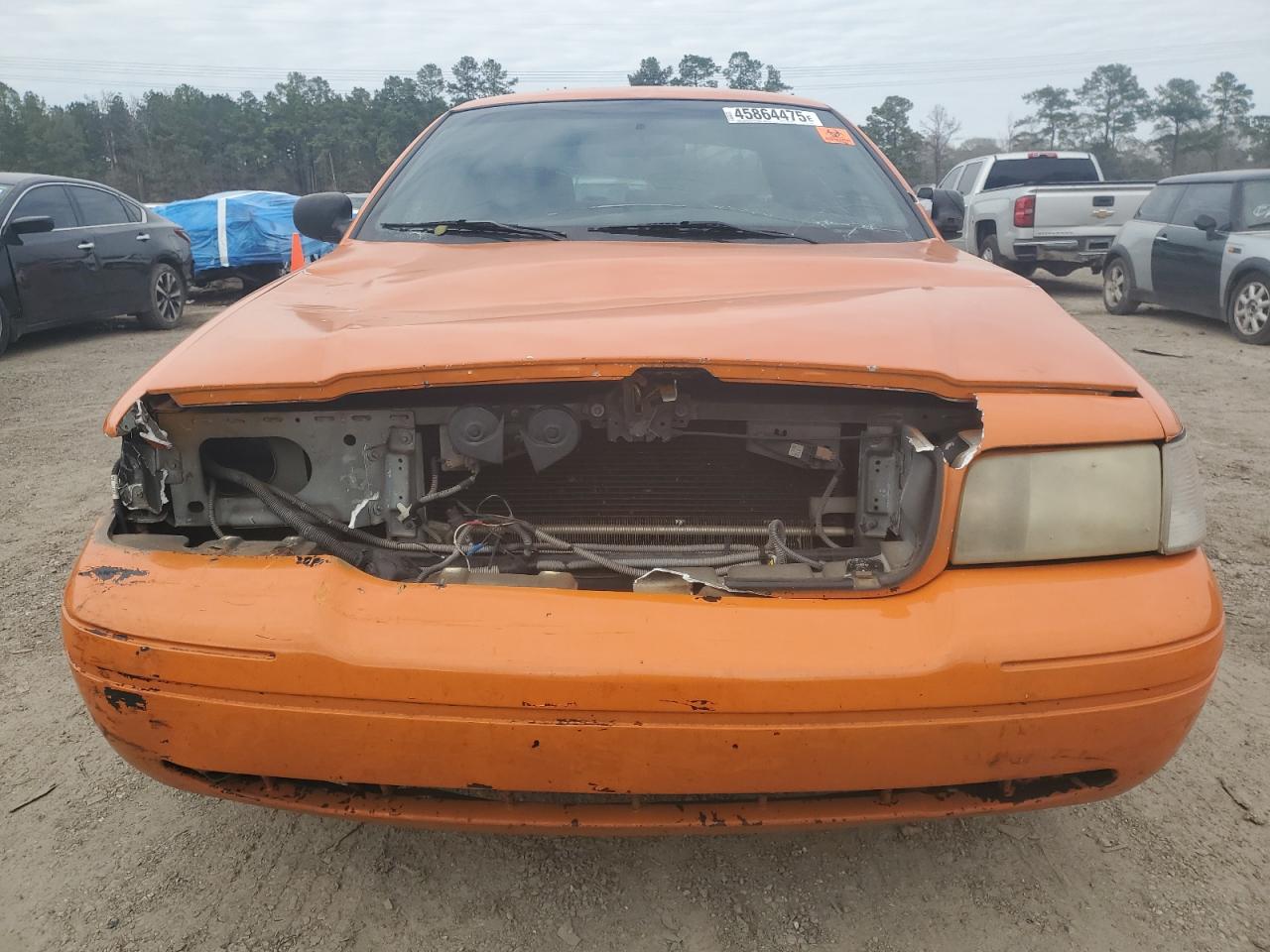 2010 Ford Crown Victoria VIN 2FABP7BV4AX121127 Copart auction photo, rear end / all over damage thumbnail 5
