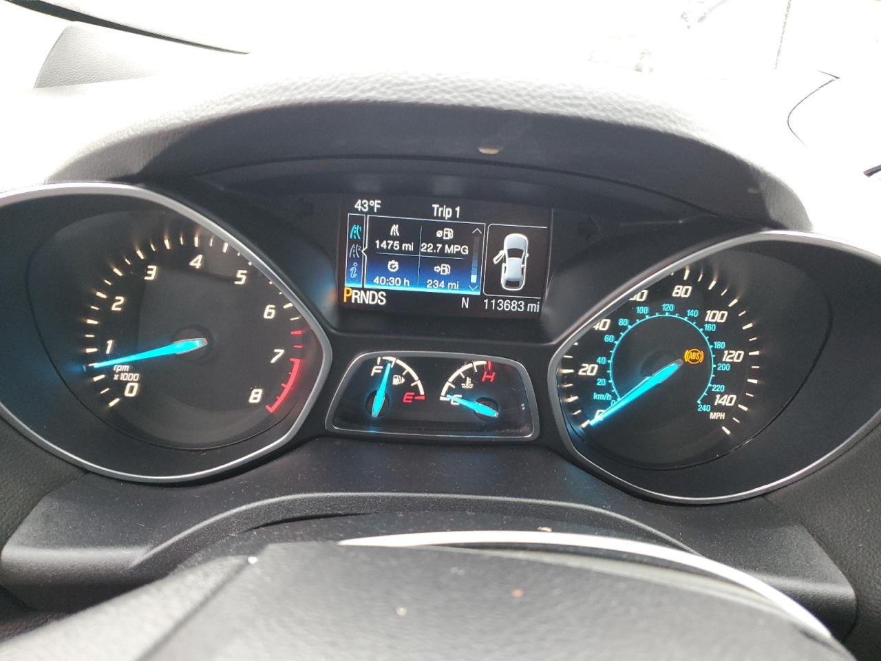 2013 Ford Escape VIN 1FMCU0GX1DUD63230 Copart auction photo, all over damage thumbnail 9
