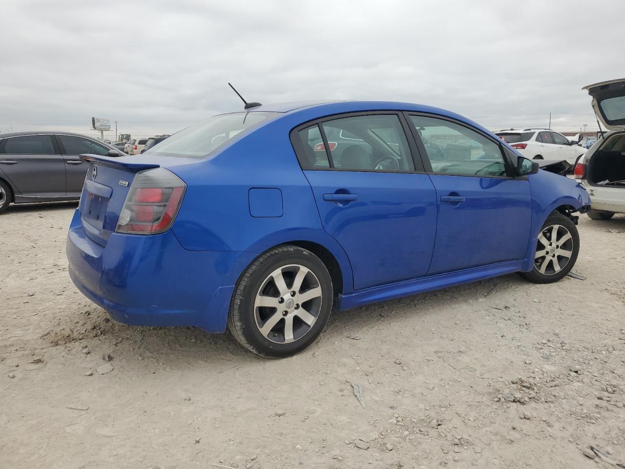 2012 Nissan Sentra VIN 3N1AB6APXCL644290 Copart auction photo, front end damage thumbnail 3