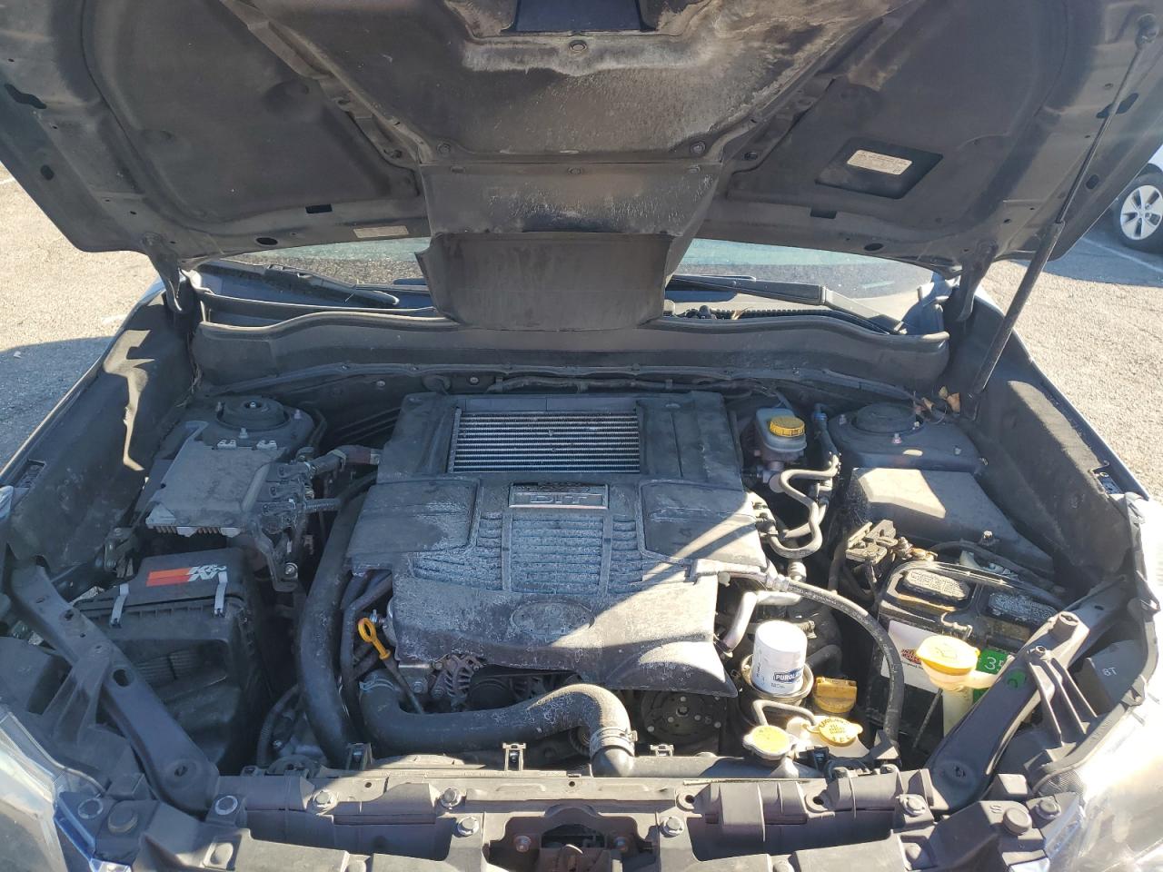 2014 Subaru Forester VIN JF2SJGMC4EH459092 Copart auction photo, front end / undercarriage damage thumbnail 14