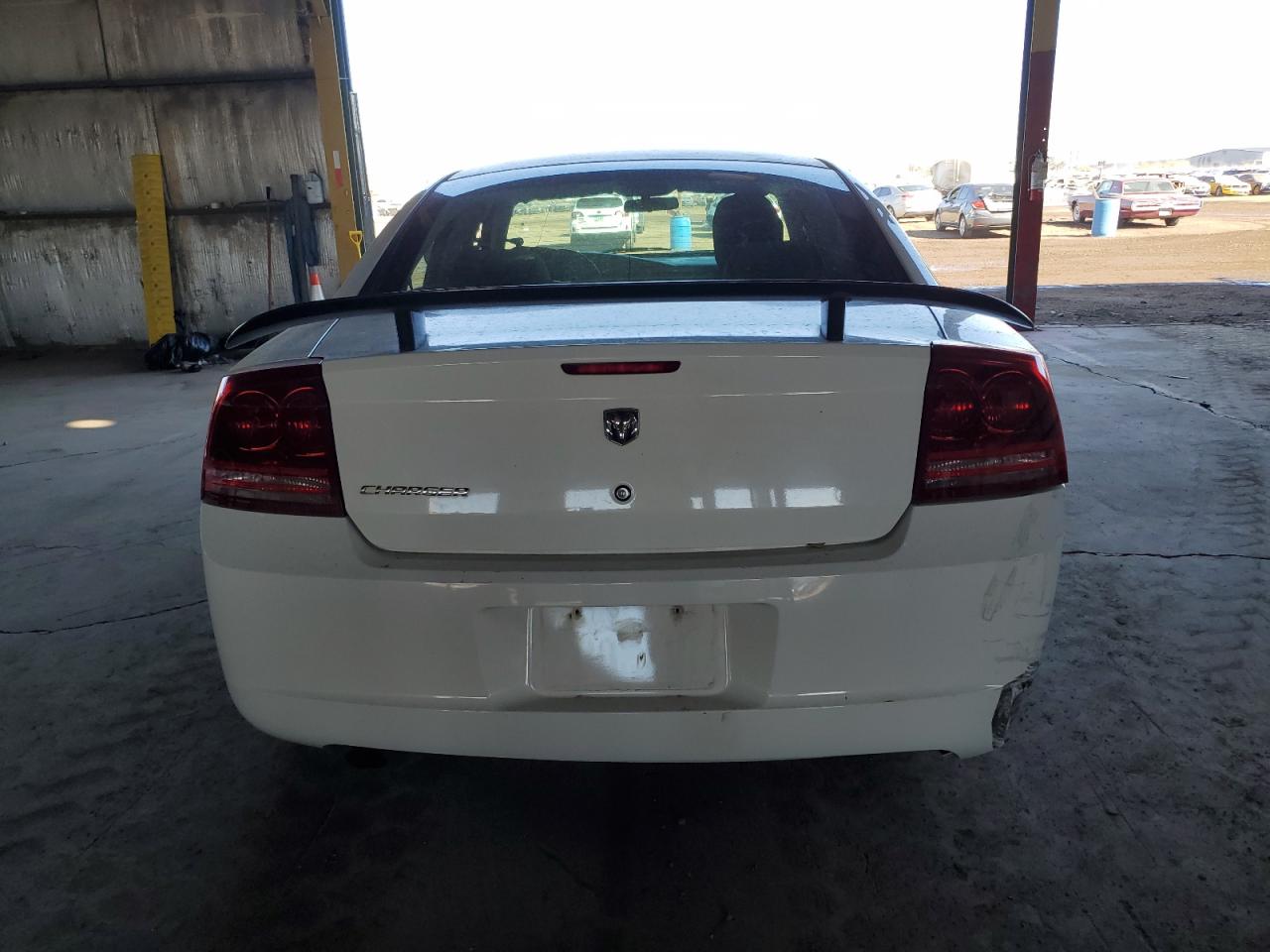 2007 Dodge Charger VIN 2B3KA43H47H878147 Copart auction photo, rear end damage thumbnail 6