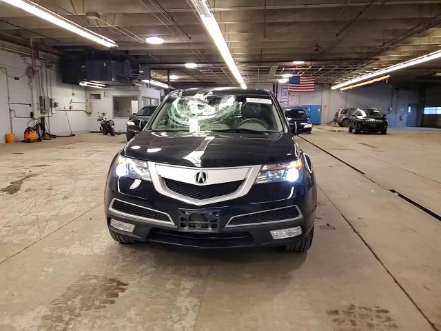 2011 Acura MDX VIN 2HNYD2H44BH543340 Copart auction photo, top/roof / front end damage thumbnail 12