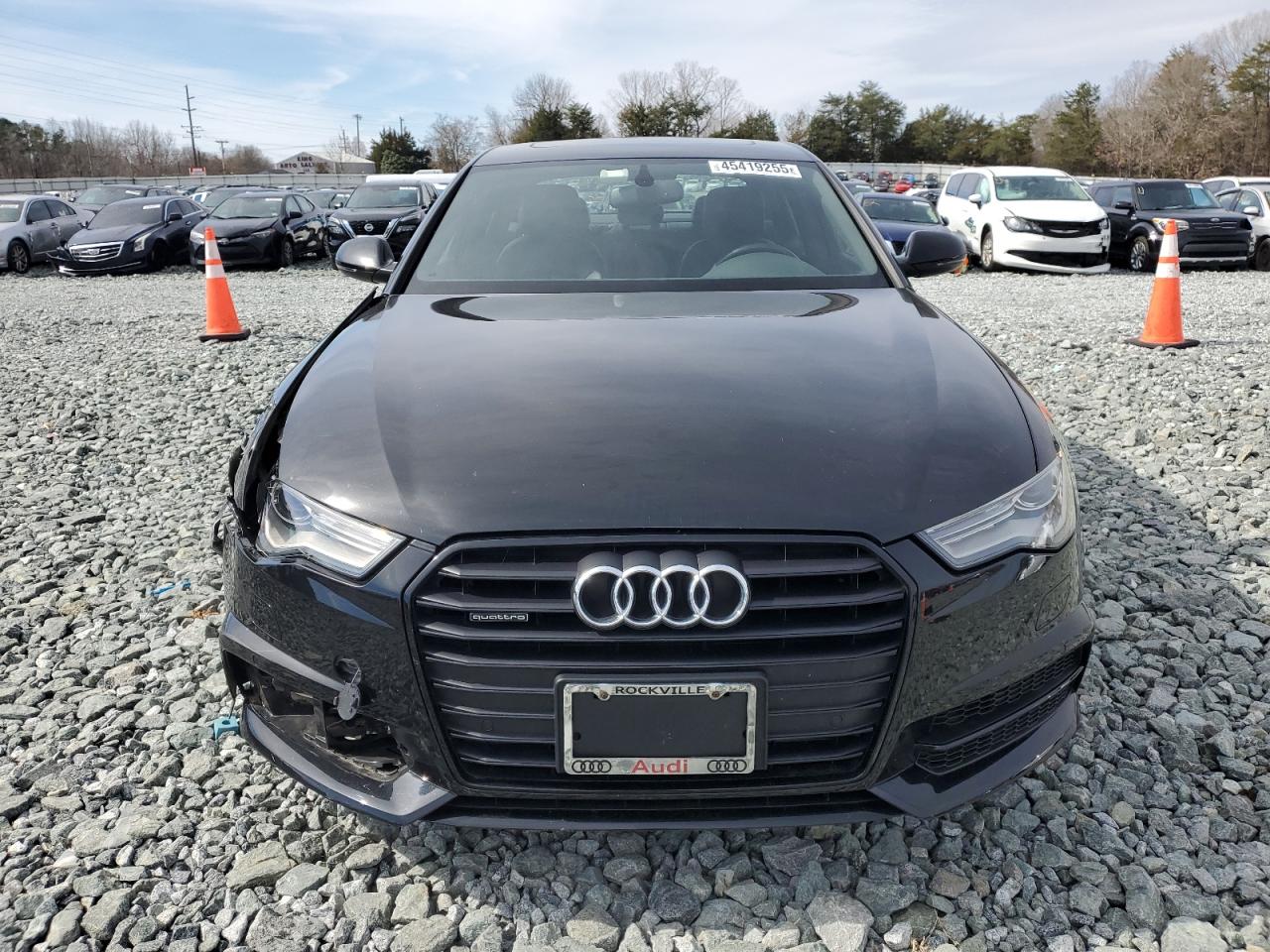 2018 Audi A6 VIN WAUF8AFC6JN100552 Copart auction photo, front end / rear end damage thumbnail 5