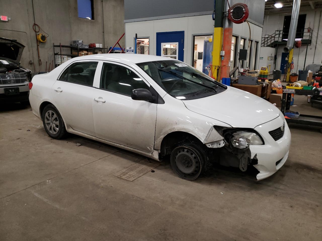 2010 Toyota Corolla VIN 1NXBU4EE4AZ209482 Copart auction photo, front end / undercarriage damage thumbnail 4