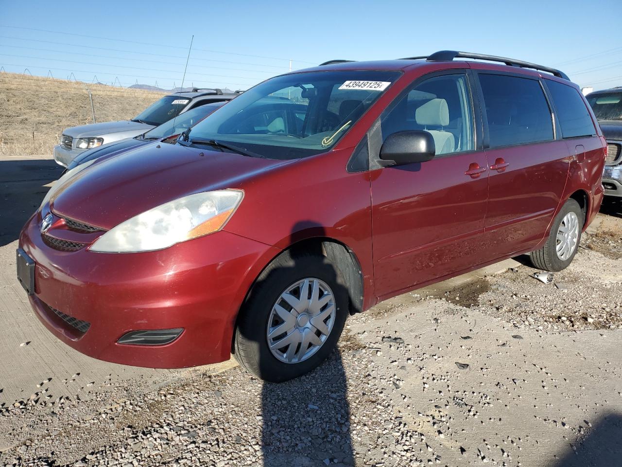 2008 Toyota Sienna VIN 5TDZK23CX8S197447
