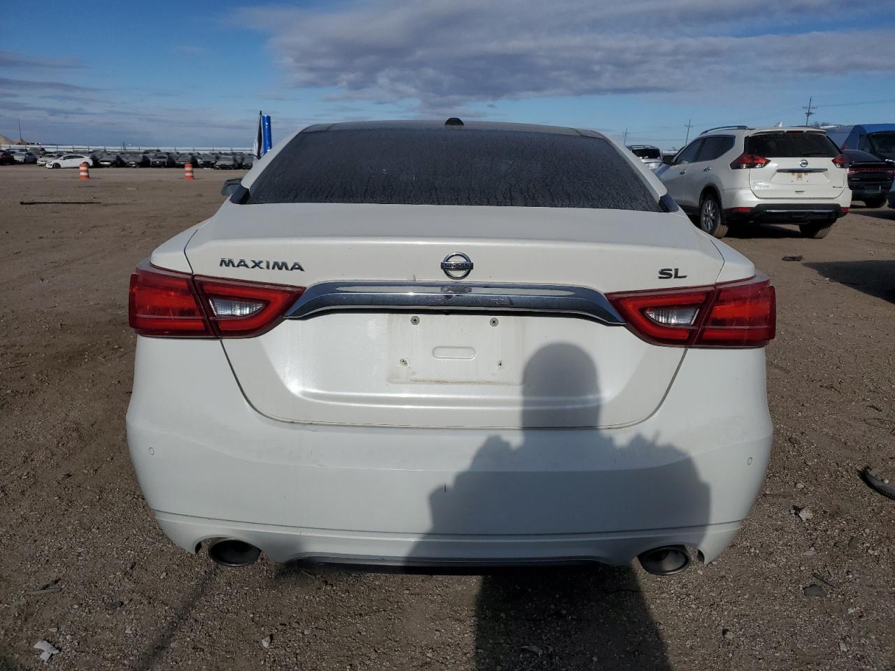 2017 Nissan Maxima VIN 1N4AA6AP9HC455011 Copart auction photo, front end / side damage thumbnail 6