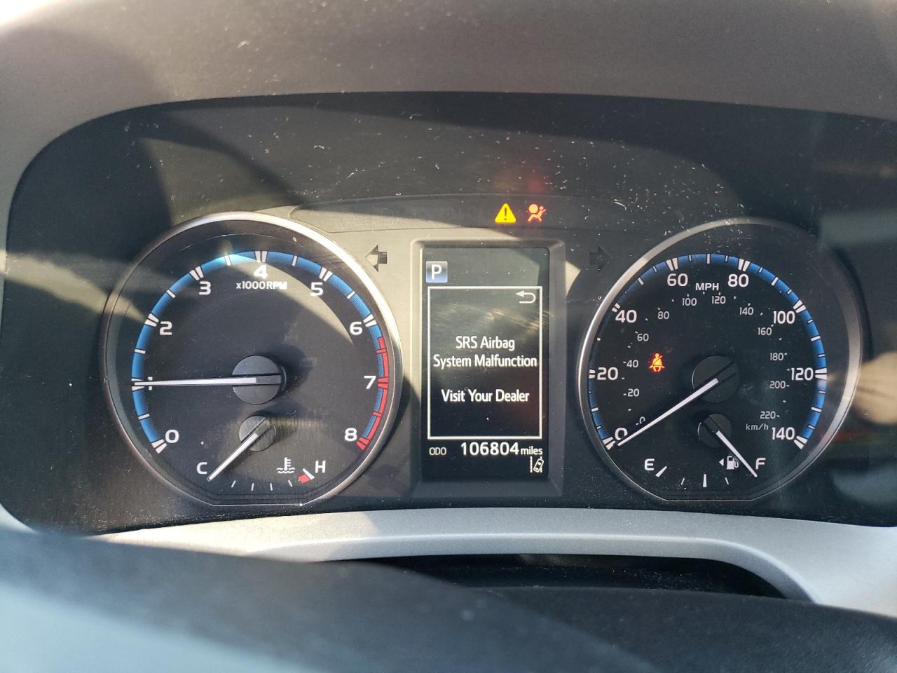 2018 Toyota RAV 4 VIN 2T3RFREV8JW704832 Copart auction photo, rear end damage thumbnail 9