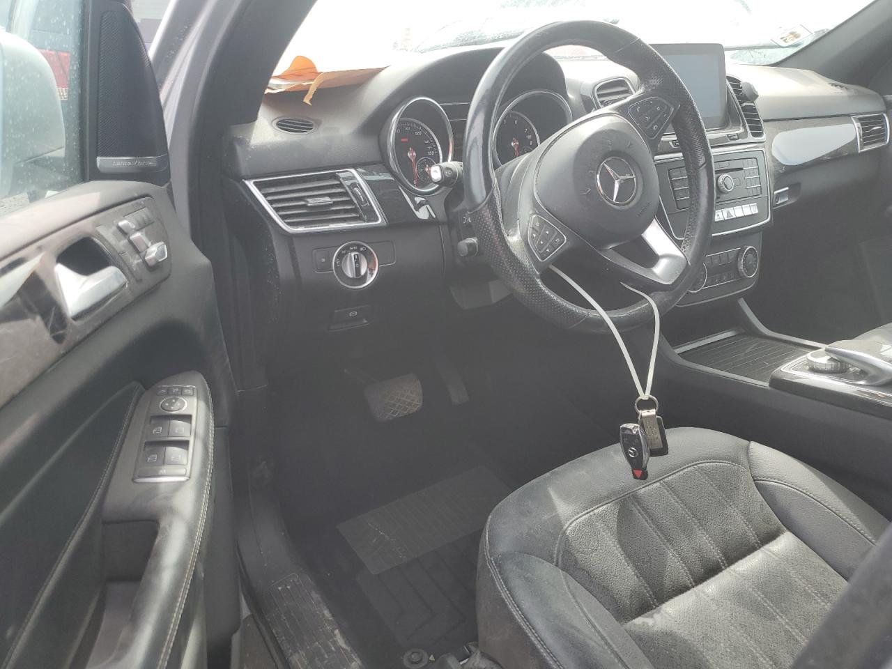 2017 Mercedes-Benz GLE VIN 4JGDA5HB7HA899605 Copart auction photo, water/flood / all over damage thumbnail 8