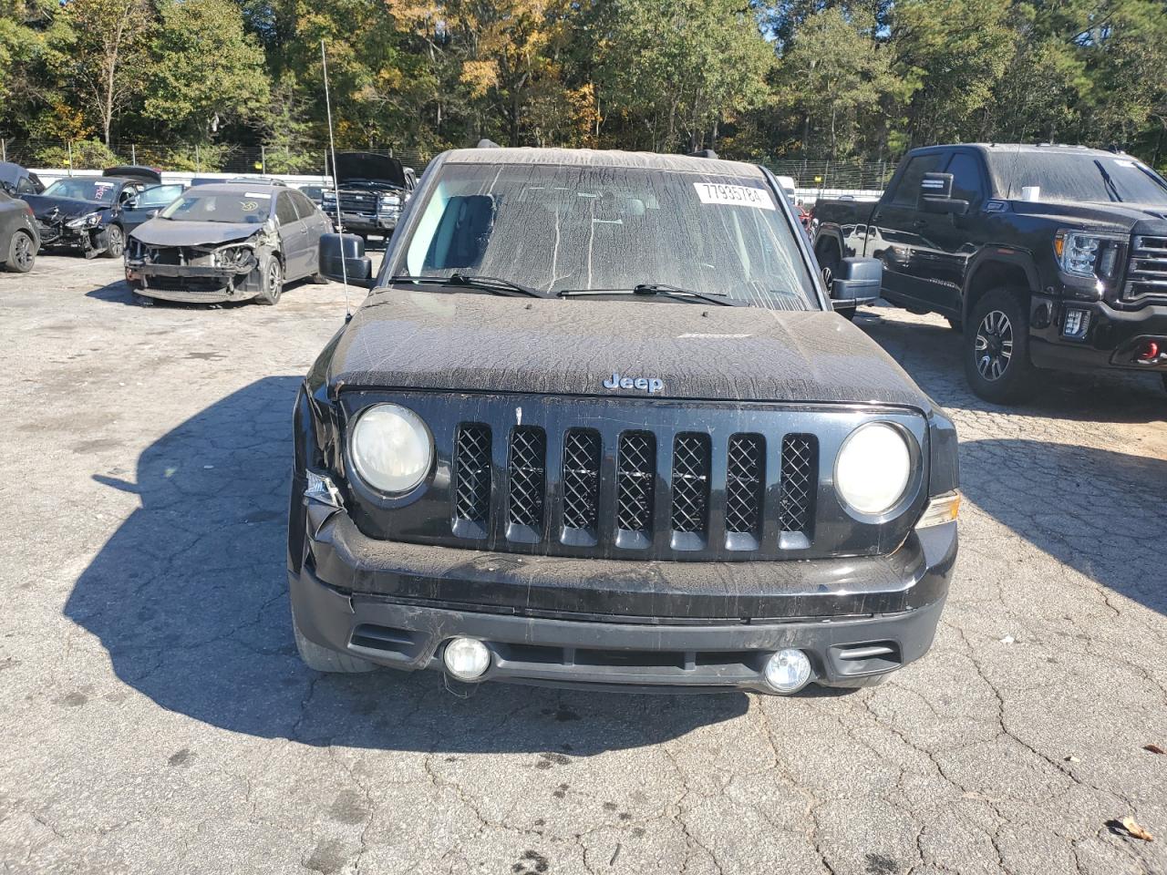 2012 Jeep Liberty (Patriot) VIN 1C4NJPFA0CD662721 Copart auction photo, front end / side damage thumbnail 5