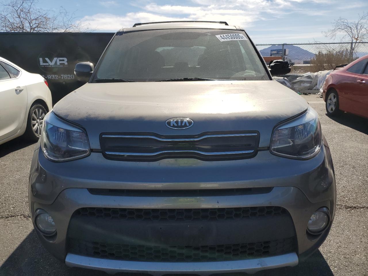 2018 KIA Soul VIN KNDJP3A57J7567682 Copart auction photo, front end damage thumbnail 5