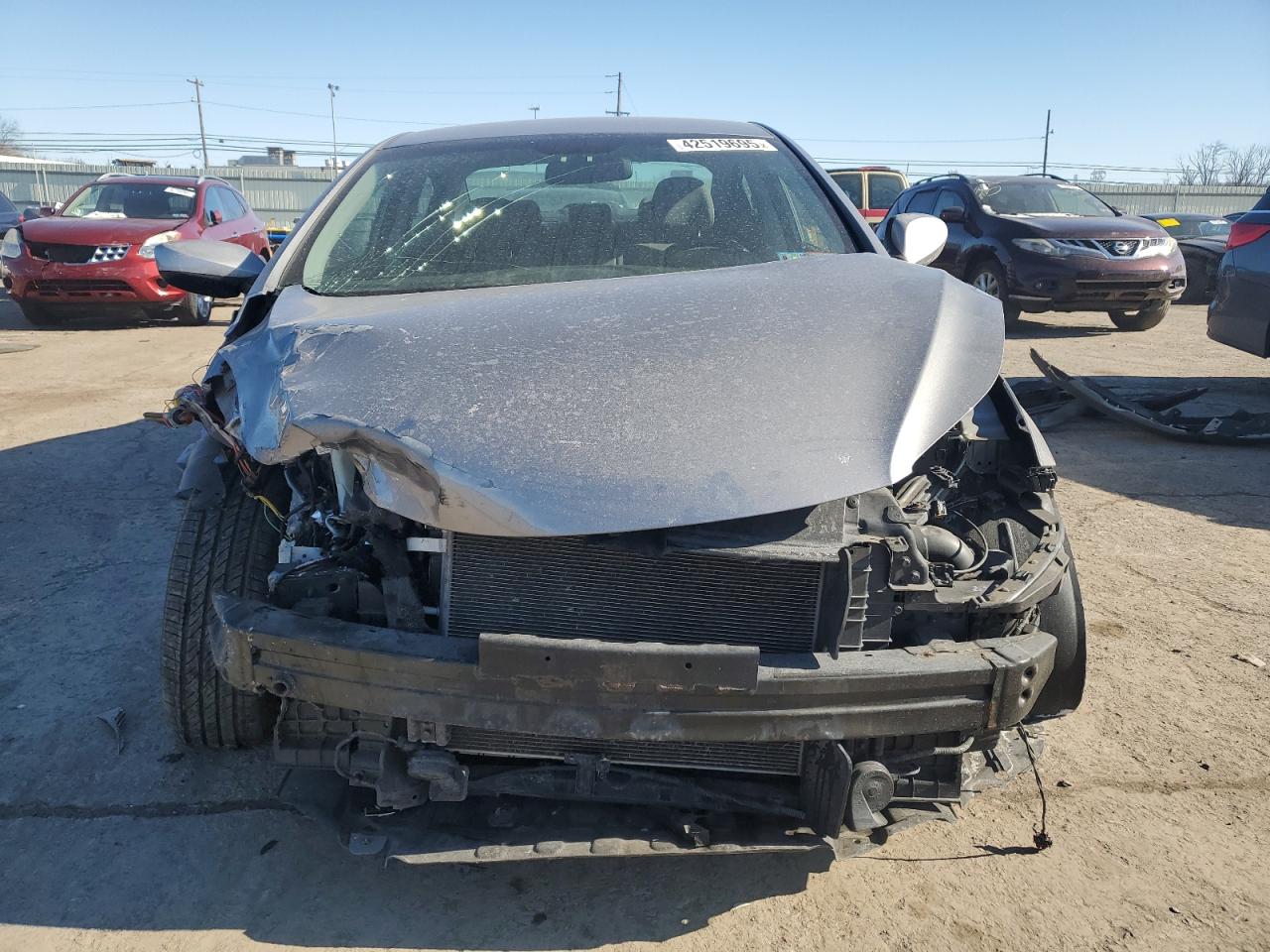 2013 Hyundai Elantra VIN KMHDH4AE3DU930691 Copart auction photo, front end damage thumbnail 5