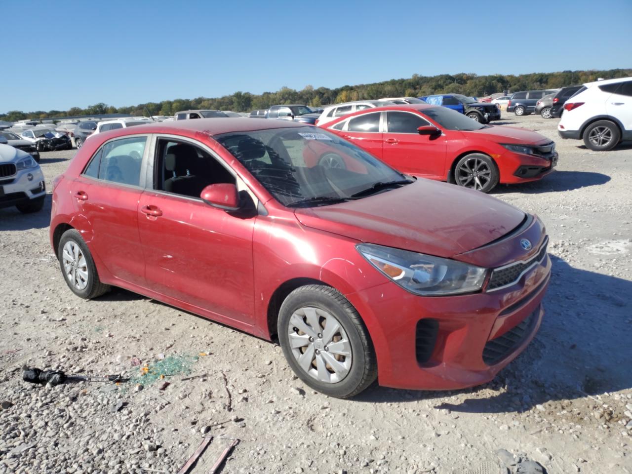 2019 KIA Rio VIN 3KPA25AB1KE248599 Copart auction photo, vandalism / minor dent/scratches damage thumbnail 4
