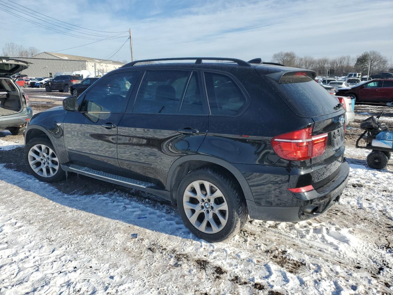 2012 BMW X5 VIN 5UXZV4C56CL991181 Copart auction photo, side damage thumbnail 2