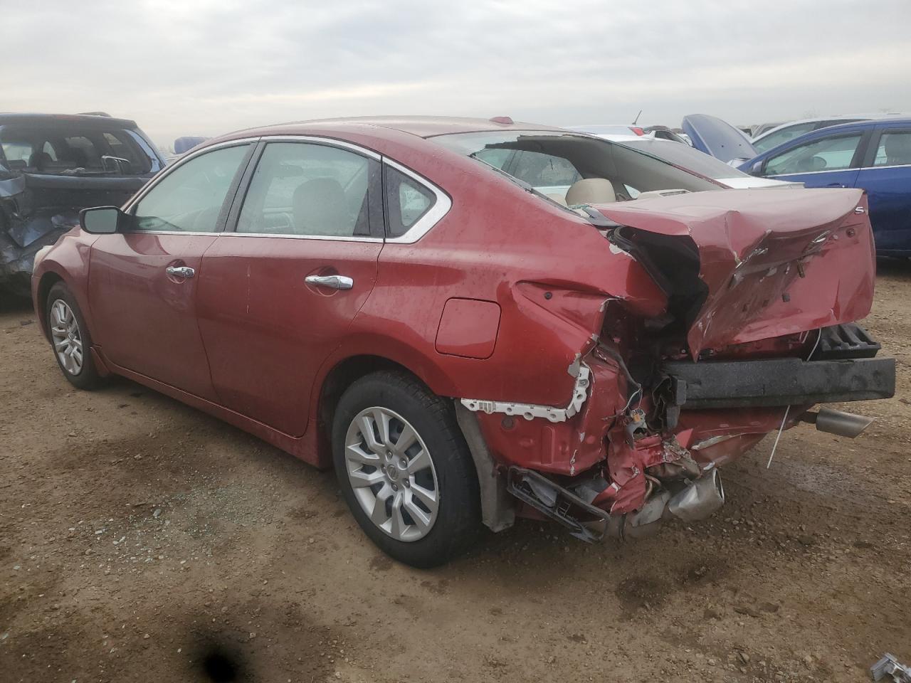2015 Nissan Altima VIN 1N4AL3APXFC159453 Copart auction photo, rear end / minor dent/scratches damage thumbnail 2