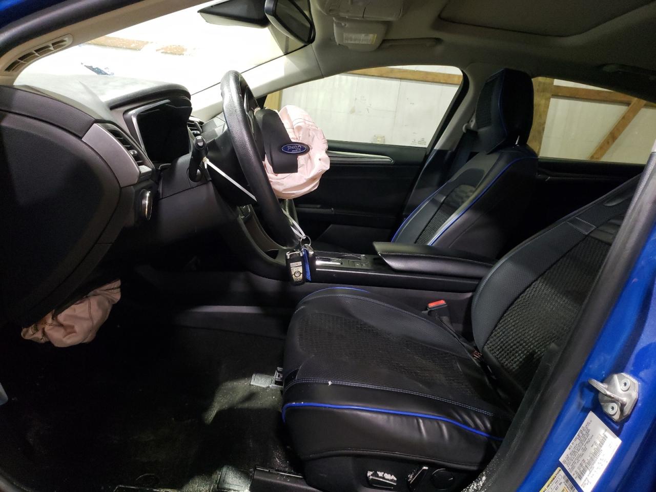 2020 Ford Fusion VIN 3FA6P0HD5LR164724 Copart auction photo, undercarriage damage thumbnail 7
