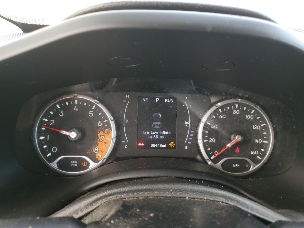2017 Jeep Renegade VIN ZACCJBAB8HPG19232 Copart auction photo, rear end damage thumbnail 9
