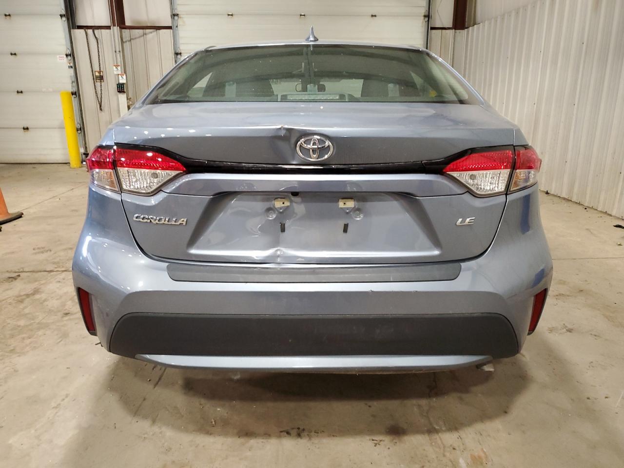 2022 Toyota Corolla VIN 5YFEPMAE4NP387457 Copart auction photo, undercarriage / rear end damage thumbnail 6