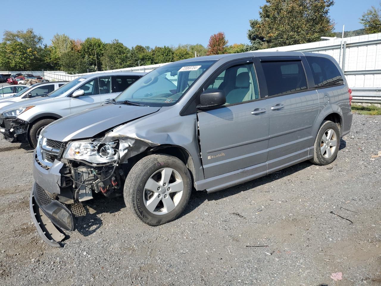 2013 Dodge Caravan VIN 2C4RDGBG1DR772453
