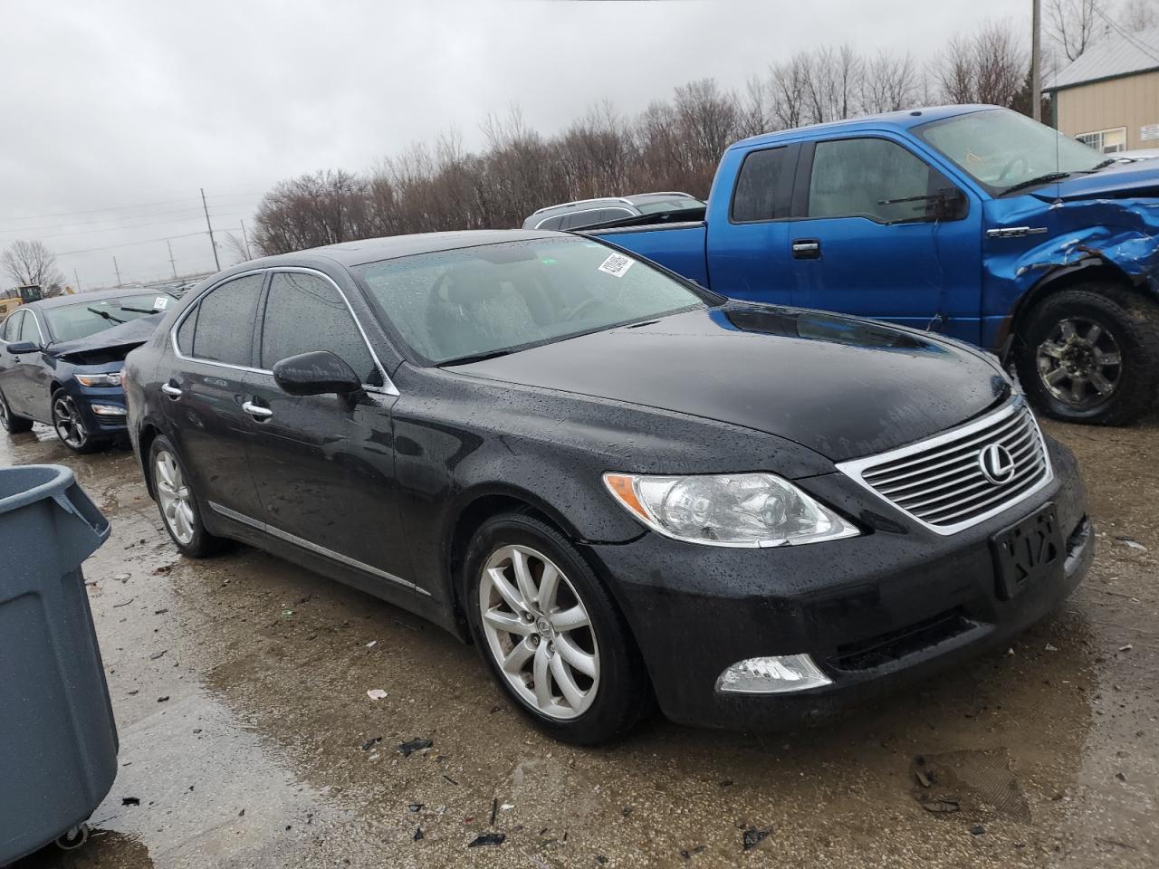 2008 Lexus LS VIN JTHBL46F185064418 Copart auction photo, front end damage thumbnail 4
