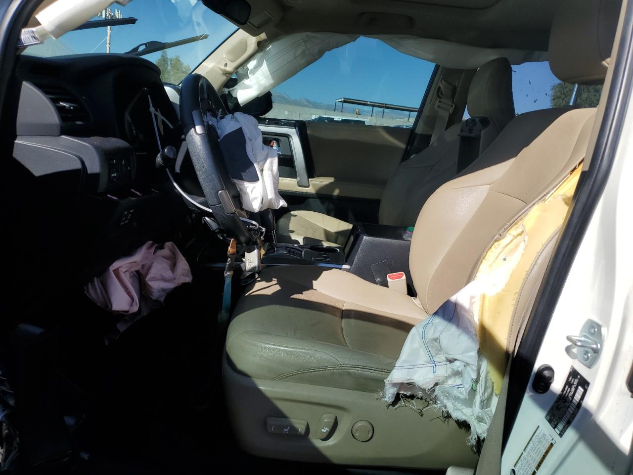 2016 Toyota 4Runner VIN JTEBU5JRXG5371649 Copart auction photo, front end damage thumbnail 7