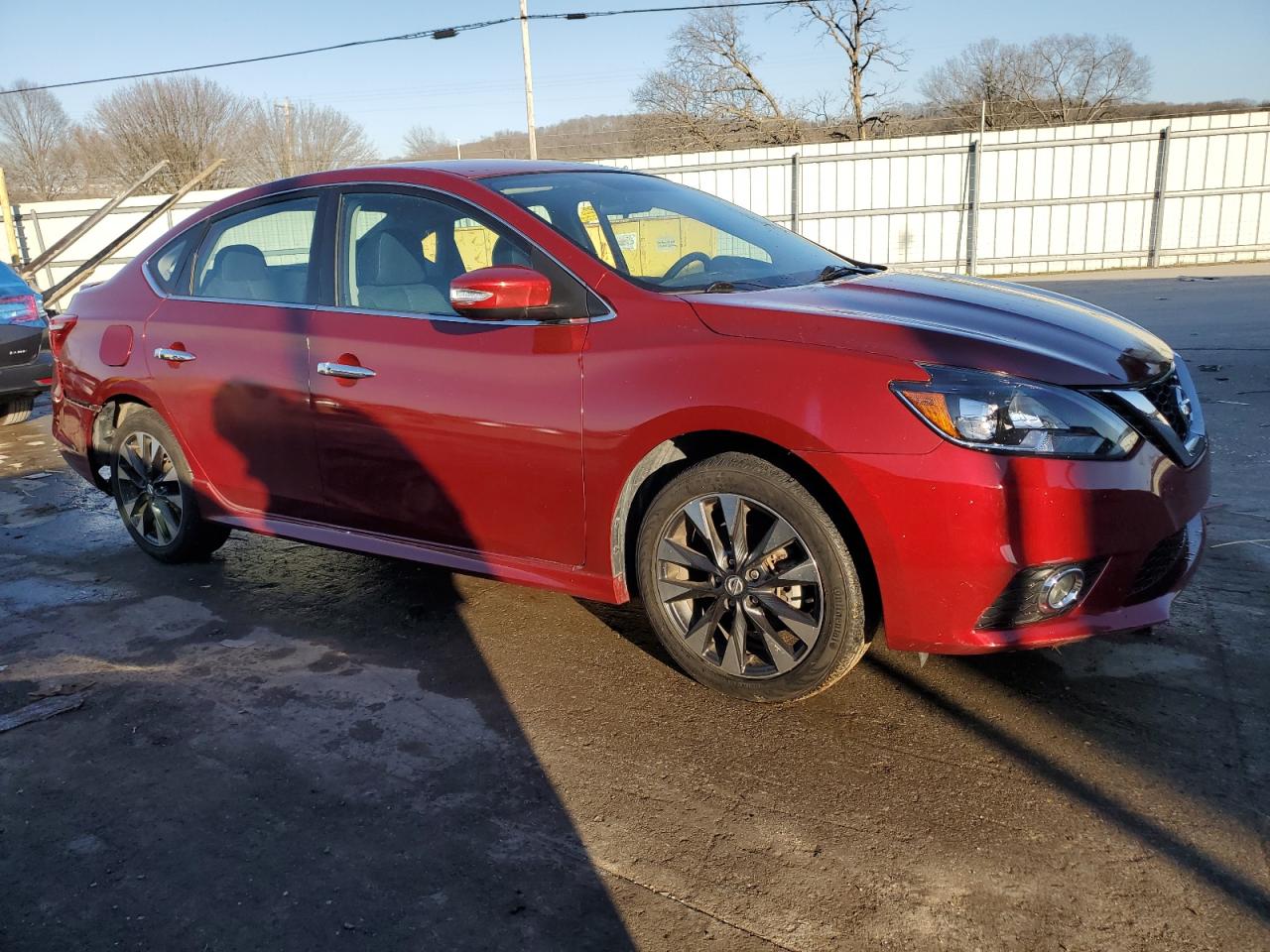2019 Nissan Sentra VIN 3N1AB7AP1KY235084 Copart auction photo, side / undercarriage damage thumbnail 4