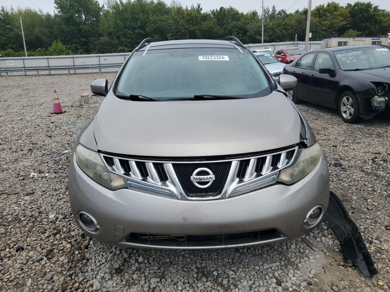 2010 Nissan Murano VIN JN8AZ1MU3AW002261 Copart auction photo, front end damage thumbnail 5