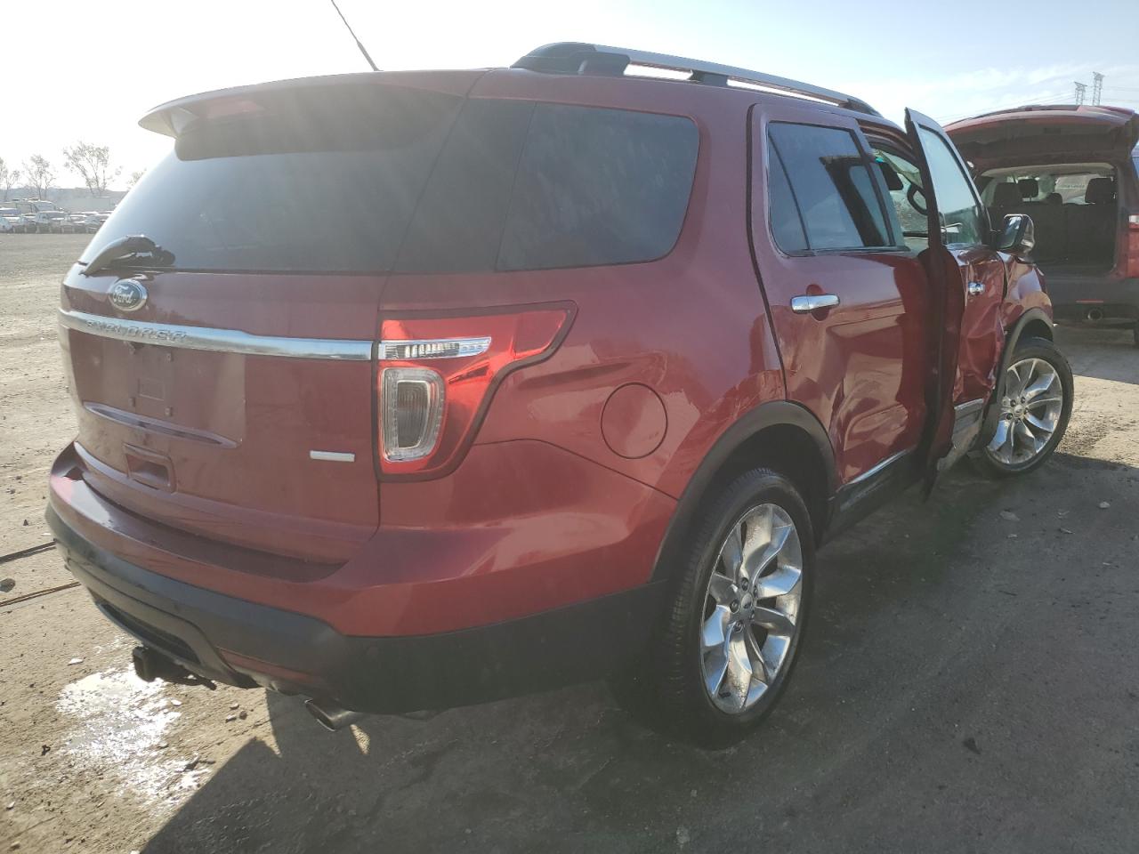 2013 Ford Explorer VIN 1FM5K8D8XDGB21948 Copart auction photo, side / undercarriage damage thumbnail 3