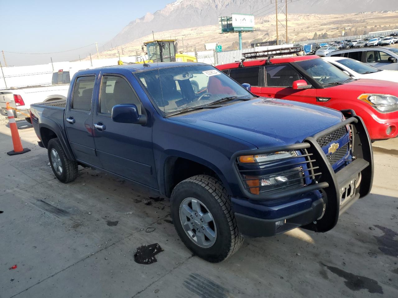 2012 Chevrolet Colorado VIN 1GCHTCFE0C8158973 Copart auction photo, rear end damage thumbnail 4
