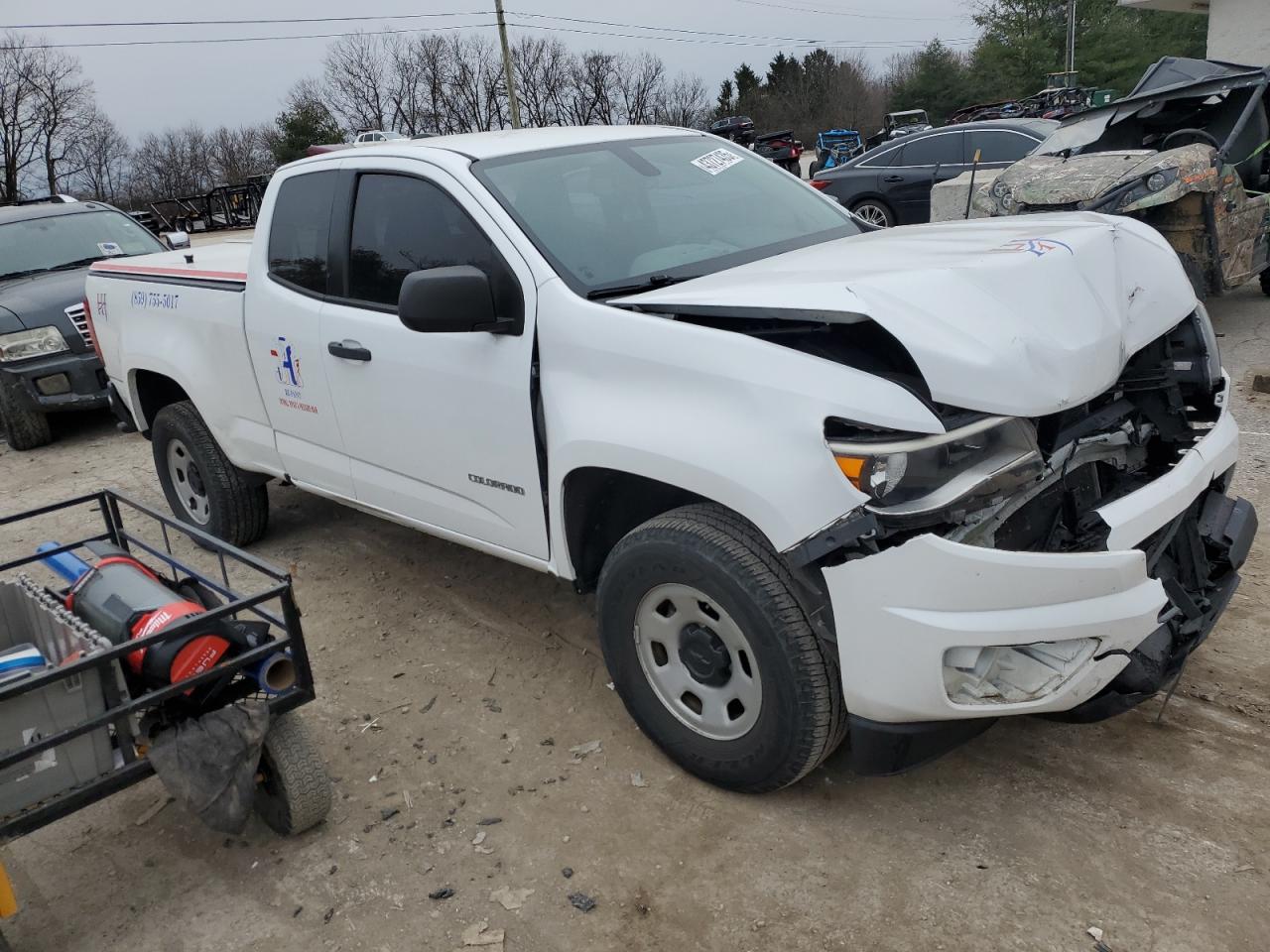 2017 Chevrolet Colorado VIN 1GCHSBEA9H1249719 Copart auction photo, front end damage thumbnail 4