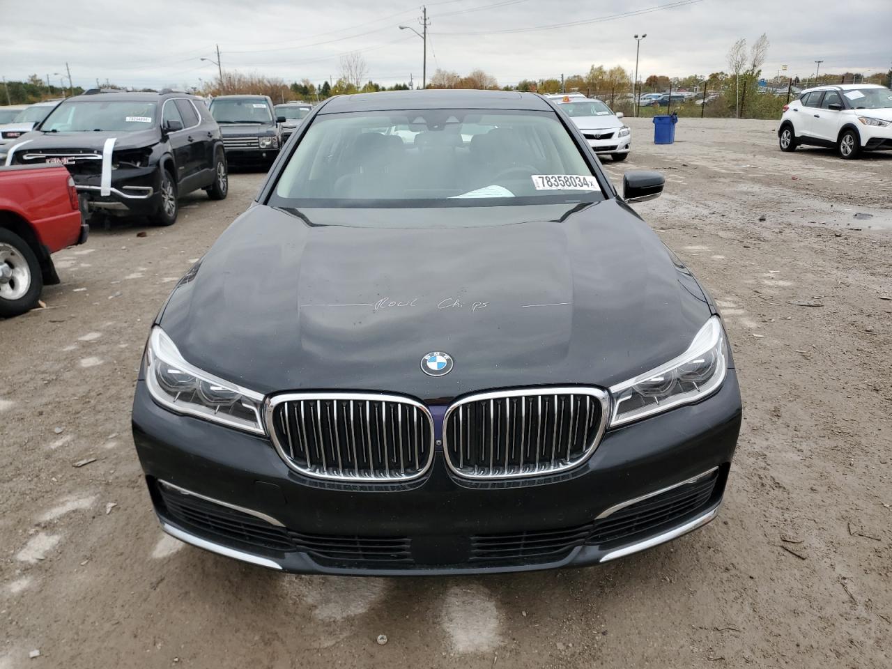2018 BMW 7er VIN WBA7F2C52JG423636 Copart auction photo, side / minor dent/scratches damage thumbnail 5