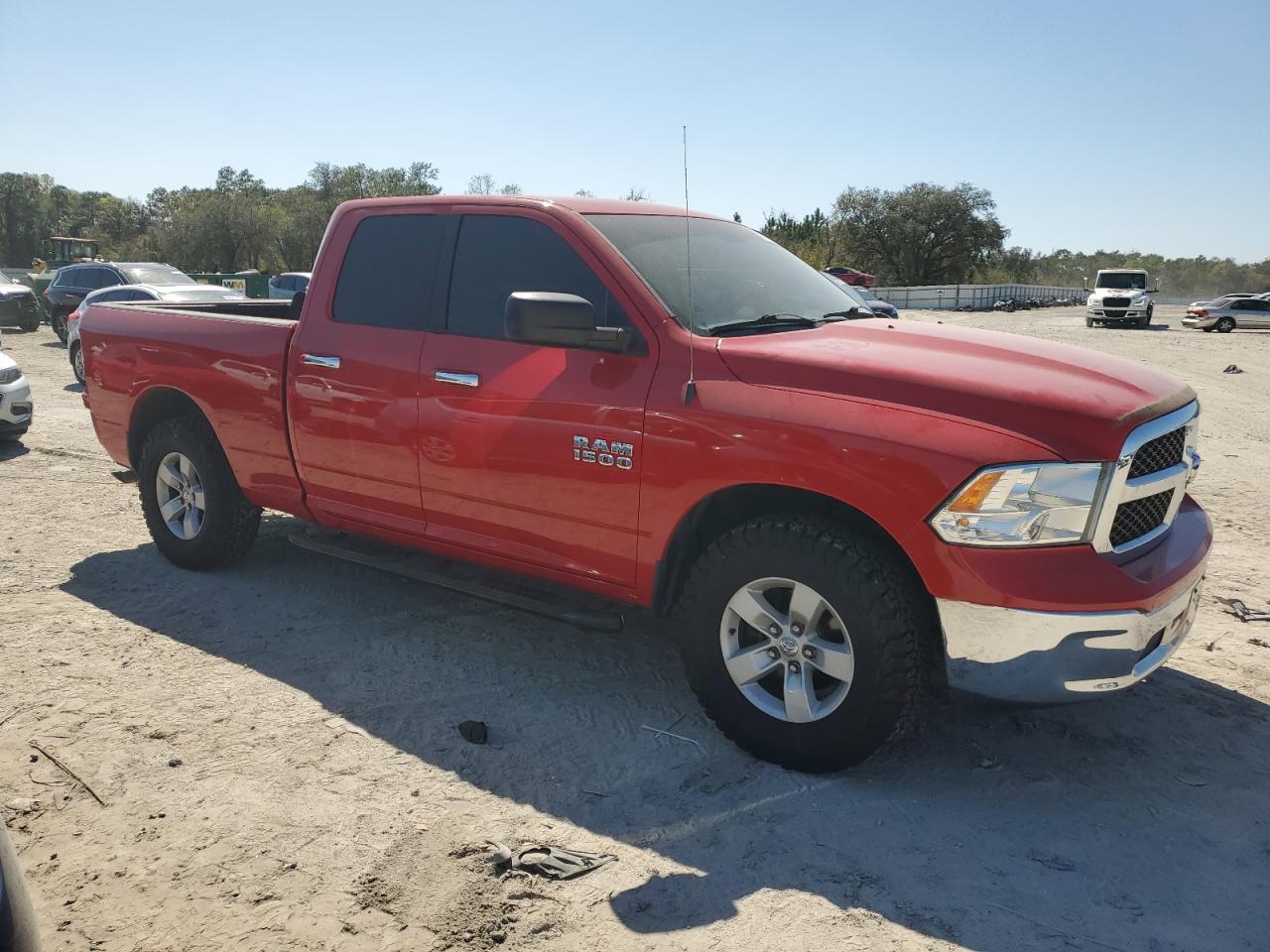 2017 RAM 1500 VIN 1C6RR7GG2HS724885 Copart auction photo, side / rear end damage thumbnail 4