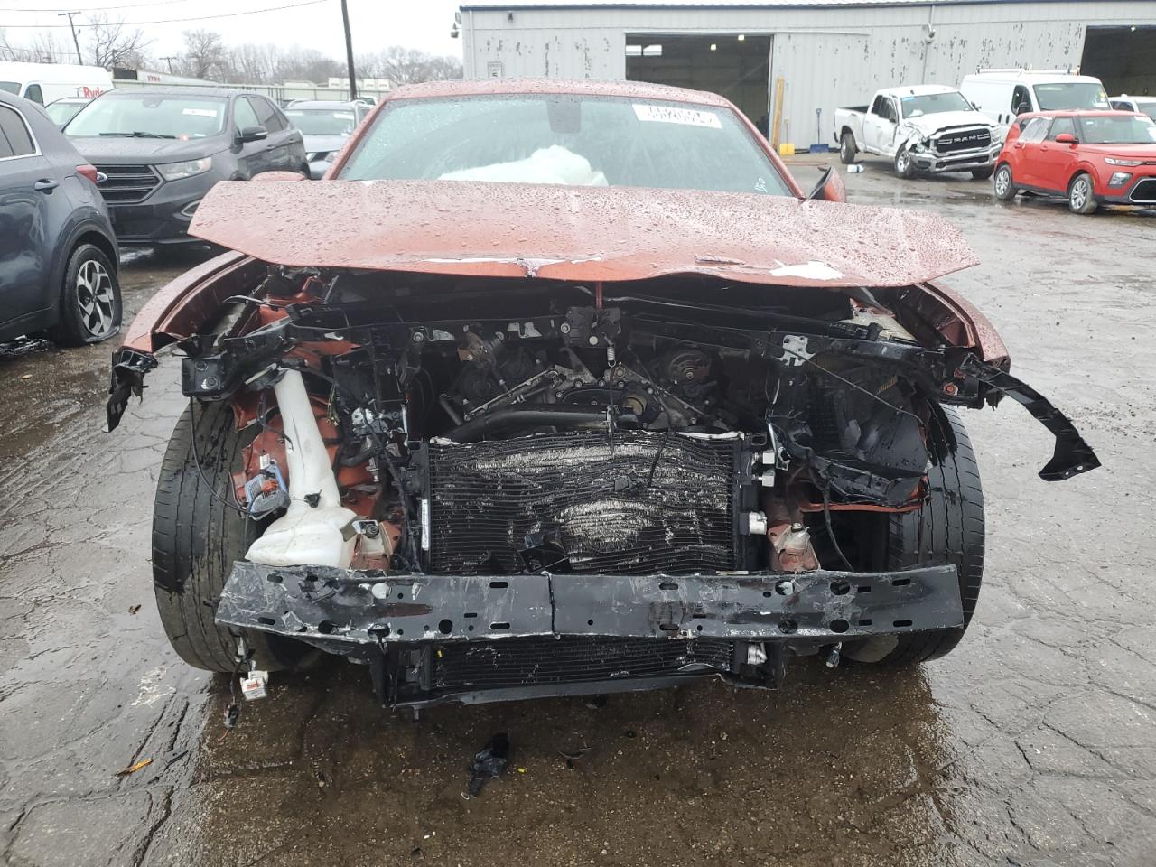 2021 Dodge Charger VIN 2C3CDXBG5MH536386 Copart auction photo, front end damage thumbnail 5