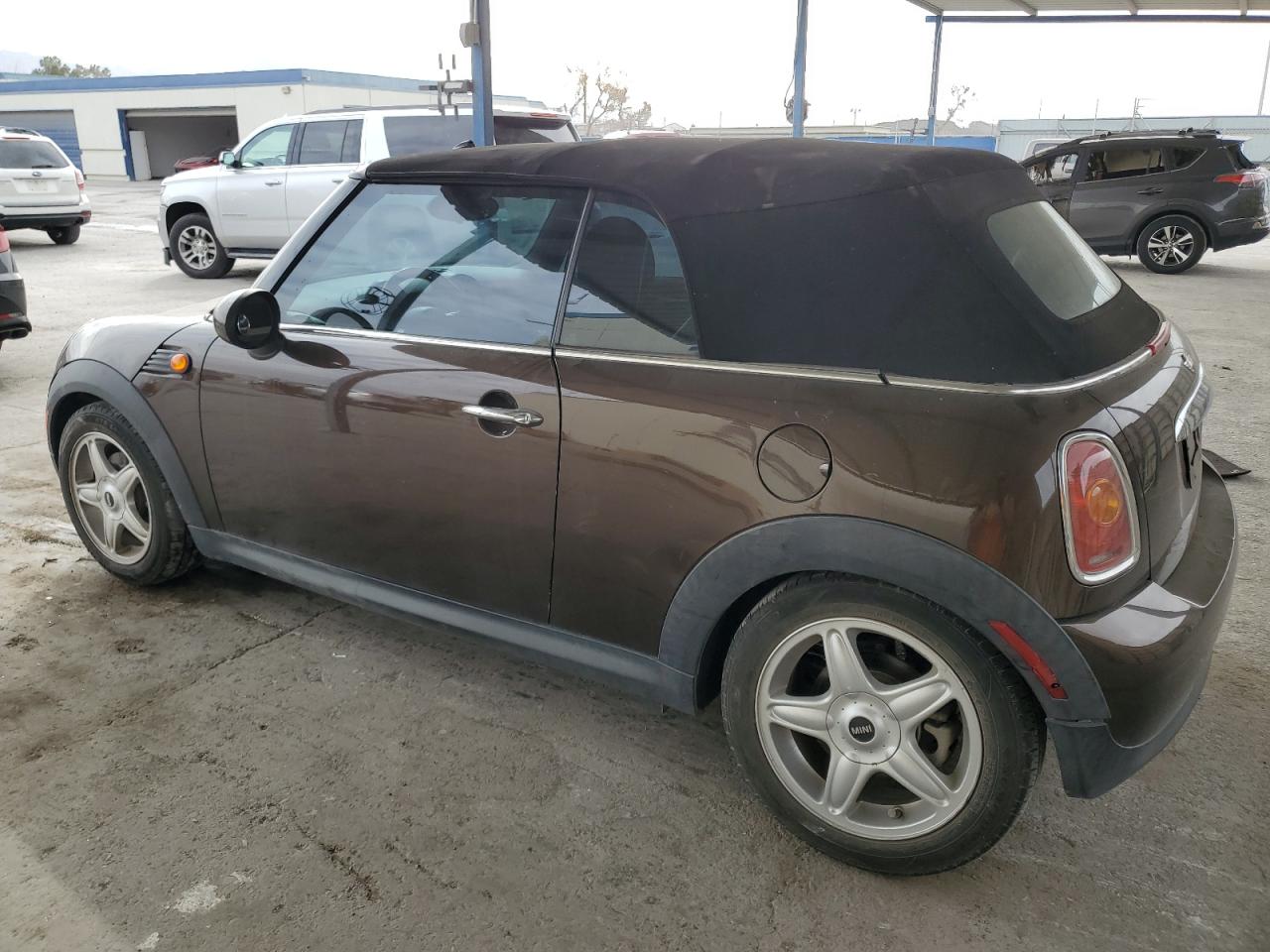 2010 MINI Cooper VIN WMWMR3C50ATU97547 Copart auction photo, undercarriage damage thumbnail 2