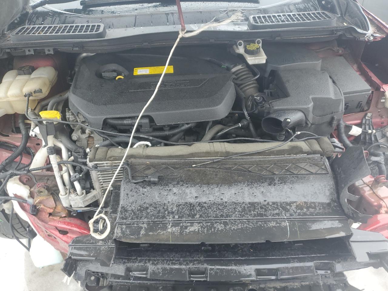 2016 Ford Escape VIN 1FMCU9GX5GUB45140 Copart auction photo, front end / rear end damage thumbnail 12