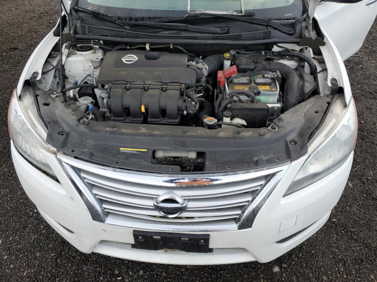 2014 Nissan Sentra VIN 3N1AB7AP6EY296435 Copart auction photo, rear end / front end damage thumbnail 11