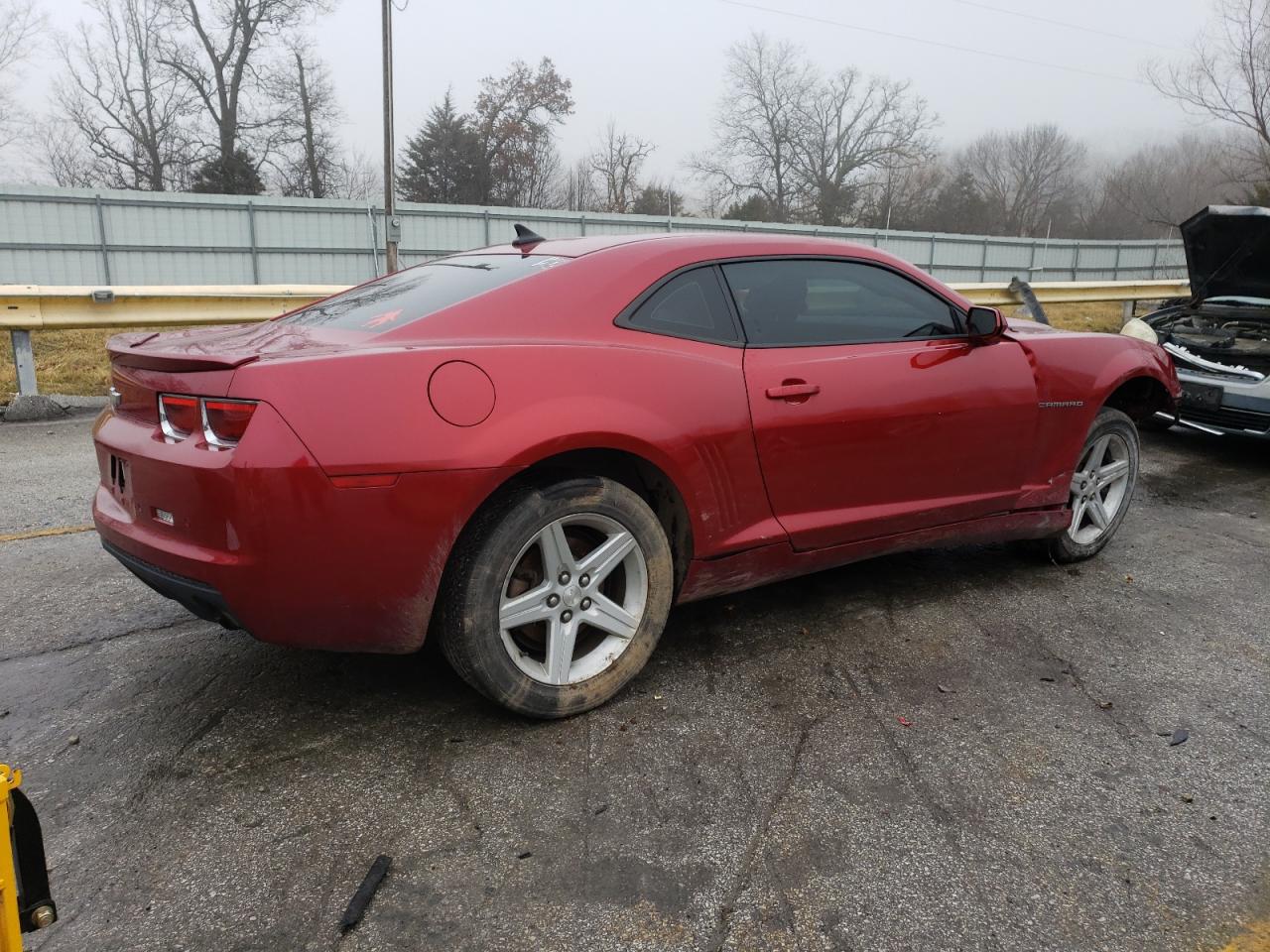 2012 Chevrolet Camaro VIN 2G1FB1E37C9191318 Copart auction photo, front end / hail damage thumbnail 3