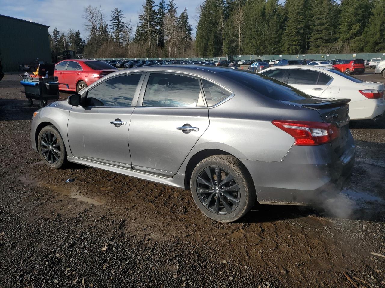 2017 Nissan Sentra VIN 3N1AB7AP2HY317222 Copart auction photo, undercarriage / front end damage thumbnail 2