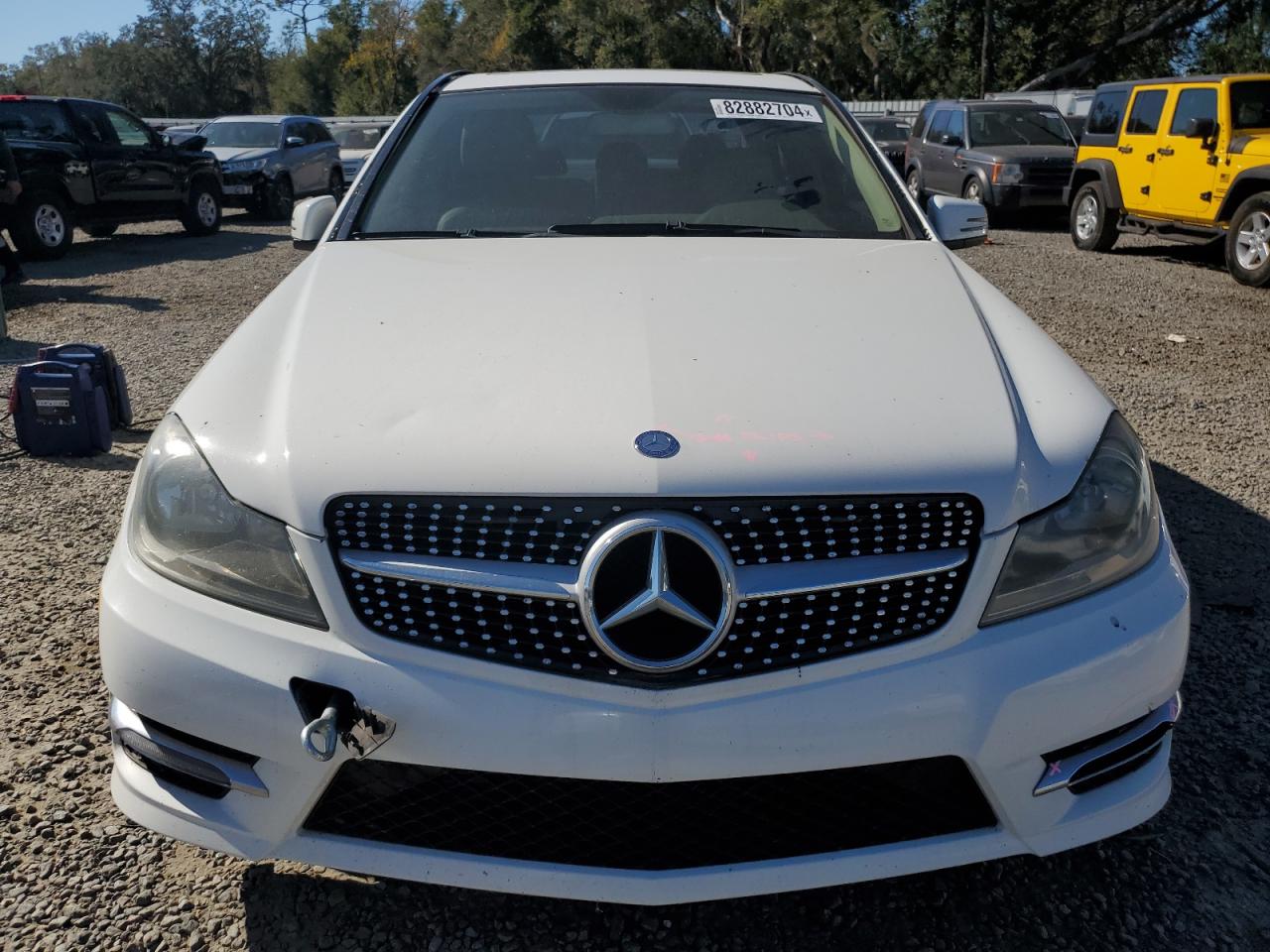 2013 Mercedes-Benz C-klasse VIN WDDGF4HB1DG014745 Copart auction photo, water/flood damage thumbnail 5