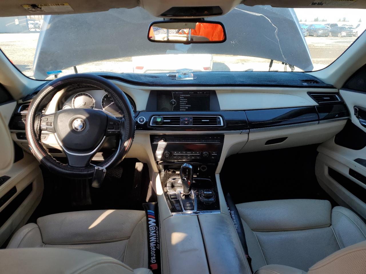2010 BMW 7er VIN WBAKB0C51ACY40084 Copart auction photo, side damage thumbnail 8