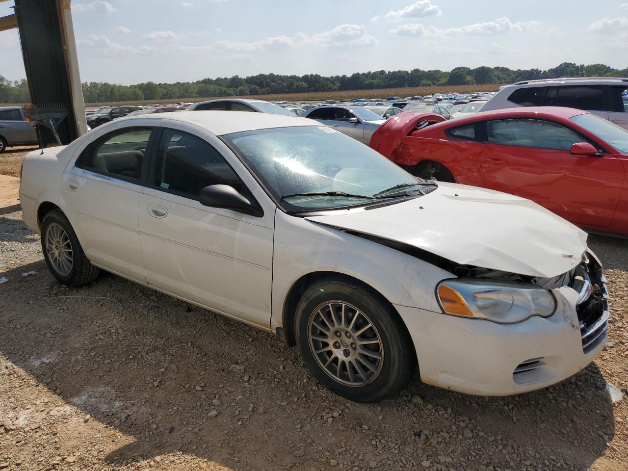 2006 Chrysler Sebring VIN 1C3EL46X96N191300 Copart auction photo, front end damage thumbnail 4
