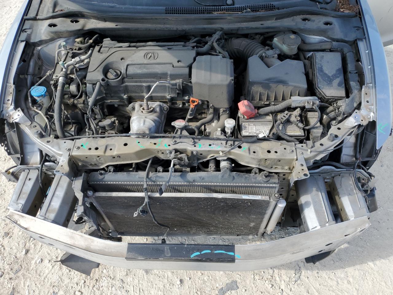 2017 Acura ILX VIN 19UDE2F36HA011057 Copart auction photo, all over damage thumbnail 12