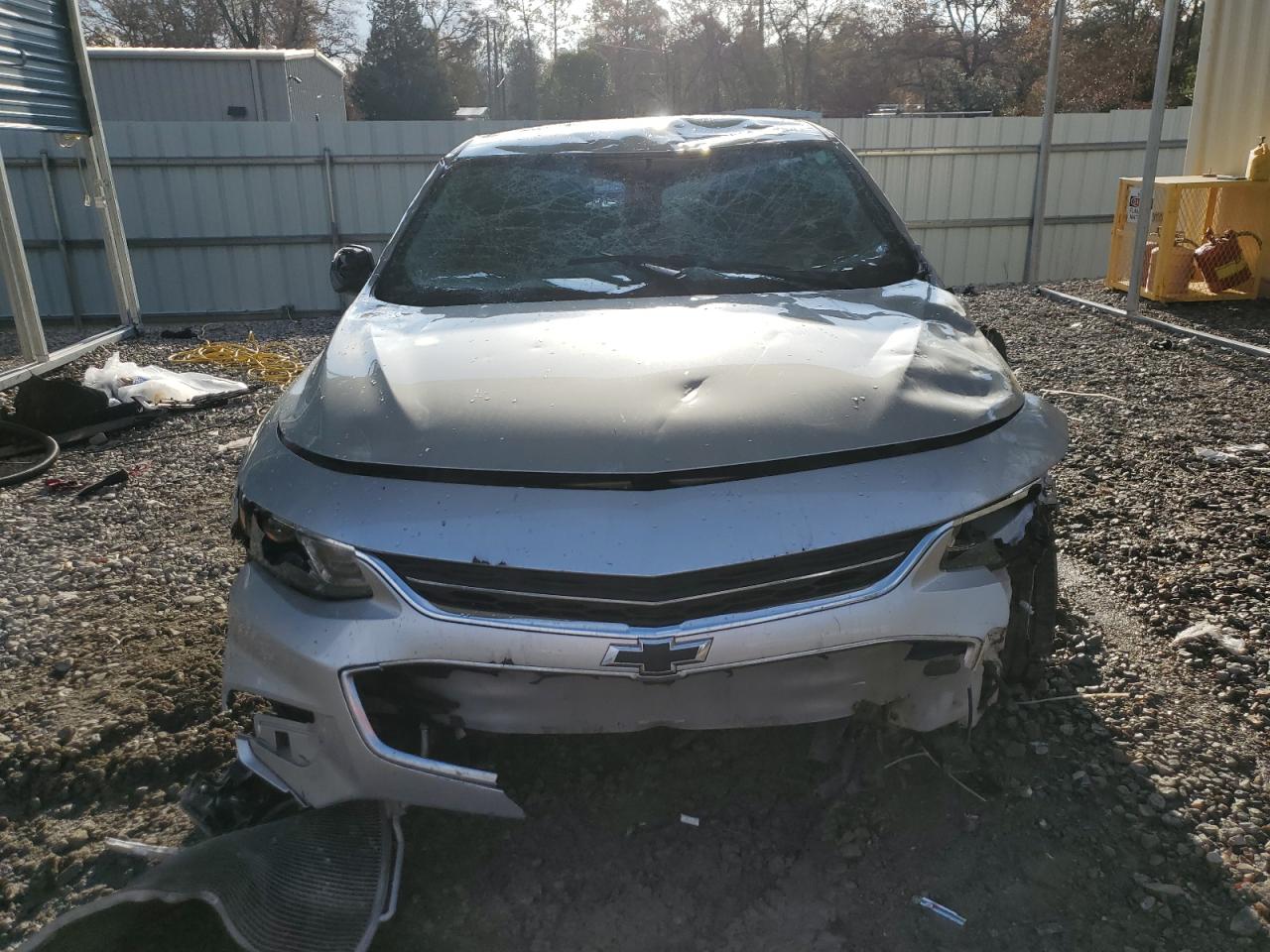 2018 Chevrolet Malibu VIN 1G1ZD5ST0JF225249 Copart auction photo, all over damage thumbnail 5